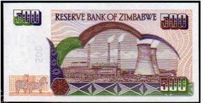 Banknote from Zimbabwe