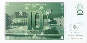 Banknote from Slovenia