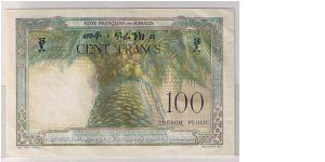 Banknote from Djibouti