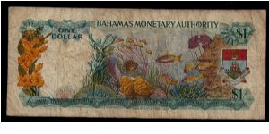 Banknote from Bahamas