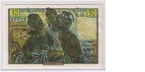 WEST AFRICA STATES
50 FRANCS Banknote