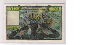 Banknote from West African States