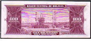 Banknote from Bolivia