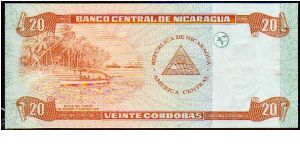 Banknote from Nicaragua