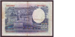 Banknote from Spain