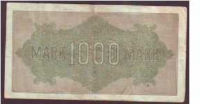 Banknote from Germany