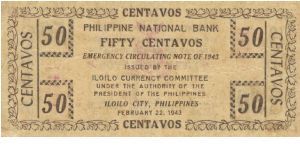Banknote from Philippines