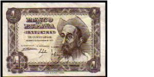 1 Peseta__
Pk 139 a__

19-11-1951
 Banknote