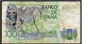 Banknote from Spain