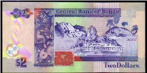 Banknote from Belize