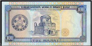 Banknote from Turkmenistan