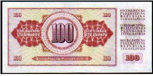 Banknote from Yugoslavia