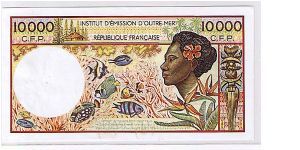 Banknote from French Polynesia