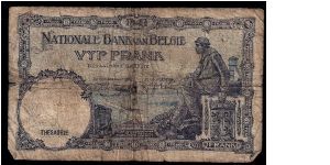 Banknote from Belgium