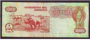 Banknote from Angola