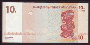 Banknote from Congo