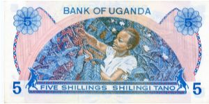 Banknote from Uganda