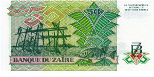 Banknote from Congo