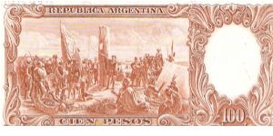 Banknote from Argentina