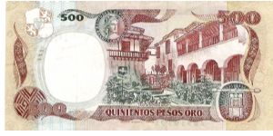 Banknote from Colombia