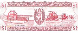 Banknote from Guyana