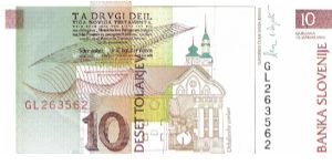 Banknote from Slovenia