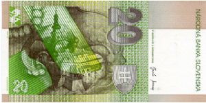 Banknote from Slovakia