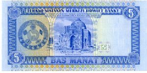 Banknote from Turkmenistan