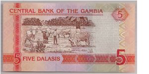 Banknote from Gambia