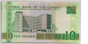 Banknote from Gambia