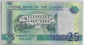 Banknote from Gambia