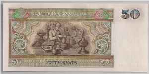 Banknote from Myanmar