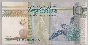 Banknote from Seychelles