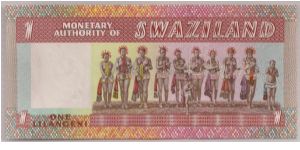 Banknote from Swaziland