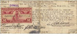 Banknote from Philippines