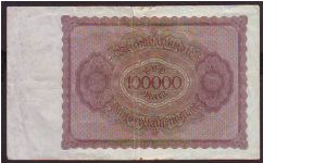 Banknote from Germany