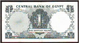 Banknote from Egypt