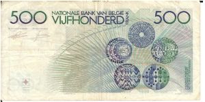 Banknote from Belgium