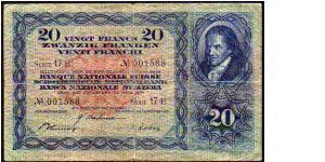 20 Francs__
Pk 39__

23-03-1944
 Banknote