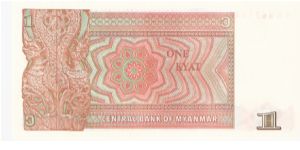 Banknote from Myanmar