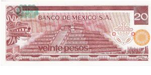 Banknote from Mexico