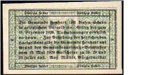 Banknote from Austria