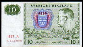 10 Kronur__
Pk 52 d Banknote