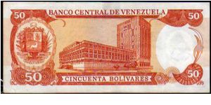 Banknote from Venezuela