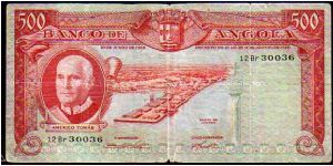 500 Escudos__
Pk 95__

20-June-1962
 Banknote