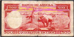 Banknote from Angola