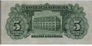 Banknote from Colombia