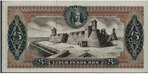 Banknote from Colombia