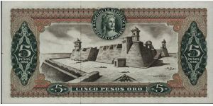 Banknote from Colombia