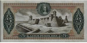 Banknote from Colombia